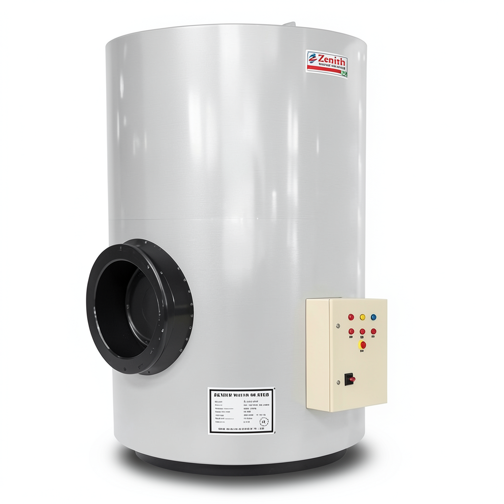 Water Heater Capacity 4000 Liter Height 2760 mm Stainless Steel | Zenith Water Heater