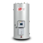 Vertical Water Heater 50 Liters Height 585 mm 220/240 Volt, European Design | Reem Water Heater Factory