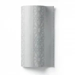 Patterned Wallpaper, Size 15.6m×100cm, Gray color