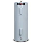 Vertical Central Water Heater Ruud Brand 80 GAL Stainless Steel Model PE2 80 3 4.5 kW