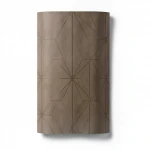 Patterned Wallpaper, Size 15.6m×100cm, brown color
