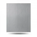 Patterned Wall Covering, Size 15.6m×100cm, Gray color 