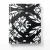Vinyl Wallpaper, Patterned Design, Size 10 m x 53 cm, Black with White Color