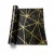 Patterned Wallpaper, Size 15.6m×100cm, black with gold color 