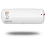 Horizontal Electric Water Heater 150 Liter Capacity 1330 mm Width White 1500 WATT 220/240 Volt | Saudi Ceramics