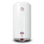 Vertical Electric Water Heater 100 Liter Capacity White, 1500 WATT 220/240 V | Saudi Ceramics