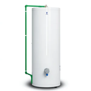 Vertical Electric Water Heater 300 Liter Capacity 1755 mm Height White 6000 WATT | Saudi Ceramics
