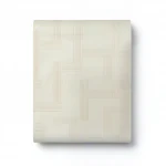 Embossed Wallpaper, Length 15.6 meters, Width 100 cm, light beige Color 