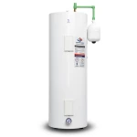 Vertical Central Water Heater 150 Liter Height 1200 mm White 2×4.5 kW 220/240 Volt | Saudi Ceramics