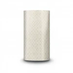 Patterned Wallpaper, Length 15.6 meters, Width 100 cm, Beige with off-white pattern Color