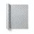 Patterned Wallpaper, Size 15.6m×100cm, Gray with off white pattern color 