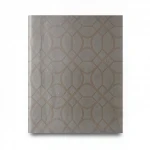 Vinyl Wallpaper, Patterned Design, Size 15.6m × 100 cm, Brown with Gray Color
