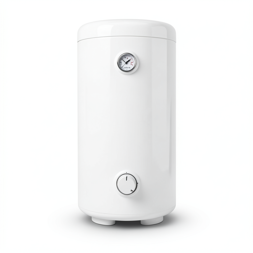 Water Heater 80 Liters White Ceramic Standing, V7 Aqua Heat