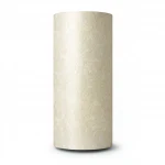 Floral Wallpaper, Length 15.6 meters, Width 106cm, light gold Color