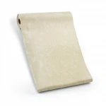 Floral Wallpaper, Length 15.6 meters, Width 106cm, light gold Color