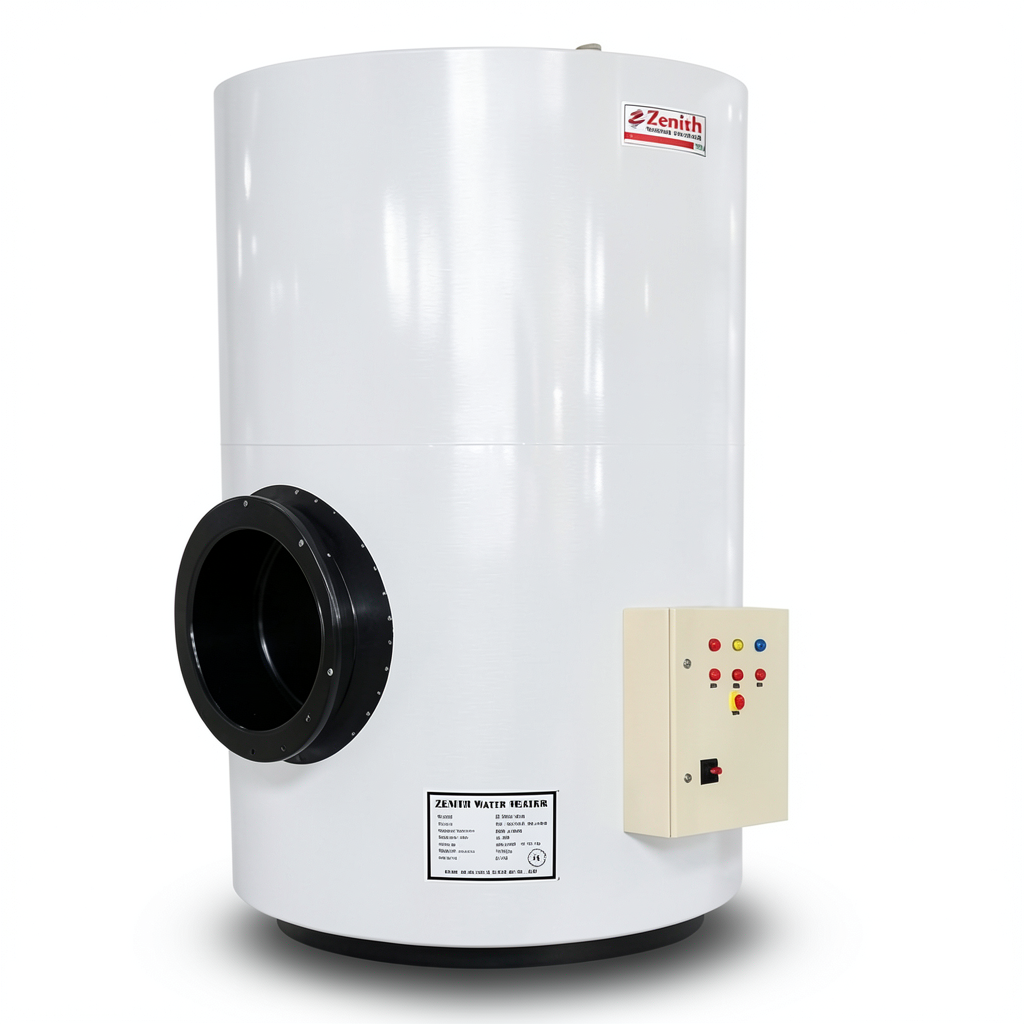 Water Heater Capacity 3000 Liter Height 3070 mm Stainless Steel | Zenith Water Heater
