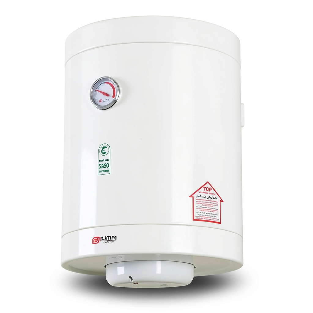 Vertical Water Heater Lima 50 Liters Capacity, Height 585mm | Reem Water Heater Factory
