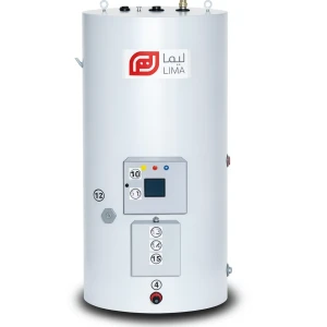 Vertical Water Heater Lima 80 Liter Capacity, 1.2 kW 220/240 Volt | Reem Water Heater Factory