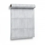 Vinyl Wallpaper, Patterned Design, Size 15.6m × 100 cm, Gray Color