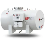 Horizontal Water Heater 3000 Liter Capacity, Height 2680 mm, European Design | Reem Water Heater Factory