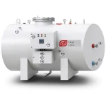 Horizontal Water Heater 10000 Liters Capacity 3240 mm Height, European Design | Reem Water Heater Factory