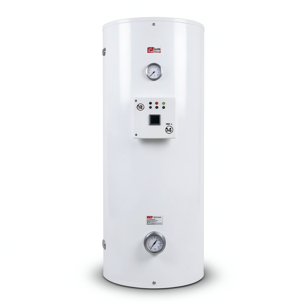 Vertical Water Heater 1500 Liter Capacity 2280 mm Height, European Design | Reem Water Heater Factory