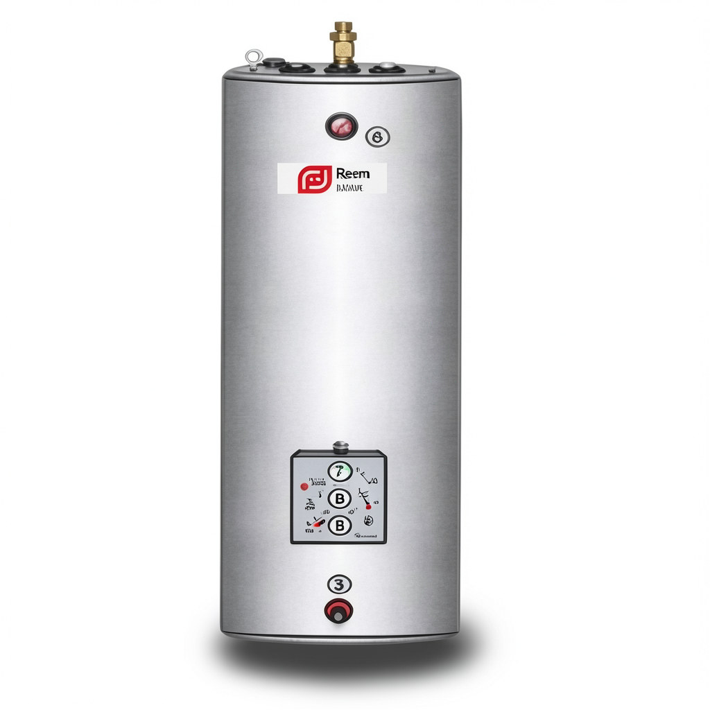 Vertical Water Heater 400 Liters Capacity 1772 mm Height 220/240 V | Reem Water Heater Factory