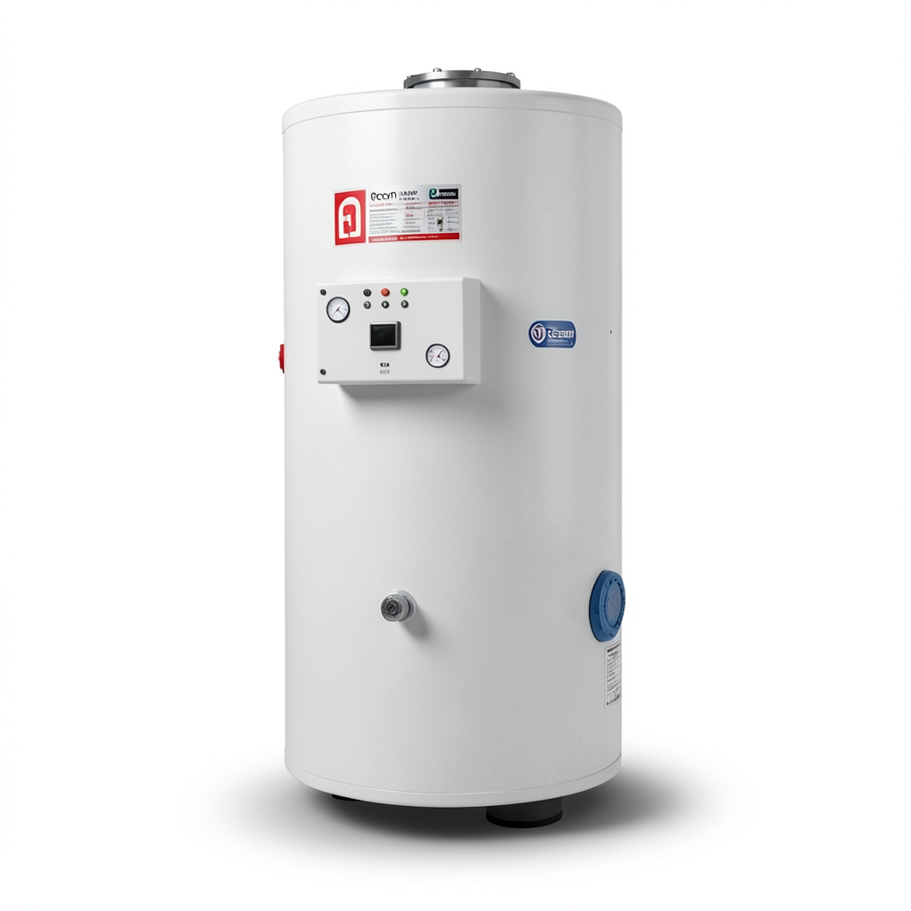 Vertical Water Heater 4000 Liter Capacity, 140 KW Power | Reem Water Heater Factory