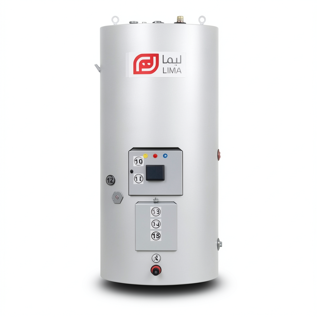 Vertical Water Heater Lima Capacity 500 Liters Height 1468 mm | Reem Water Heater Factory