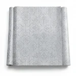 Rose wallpaper, gray color, length 15.6 m, width 106 cm