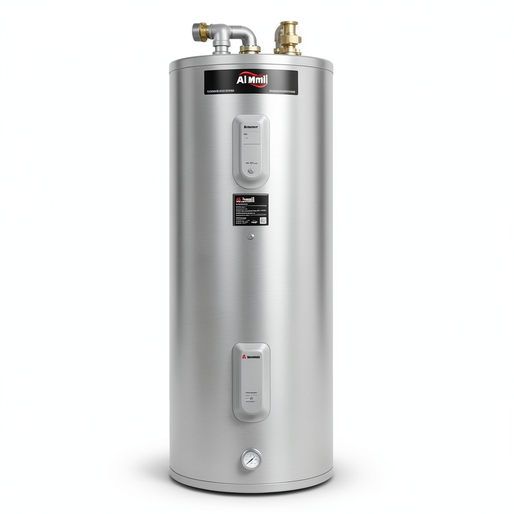 Vertical Central Water Heater 80 GAL Stainless Steel 4.5 kW PE2 80 2 | Al Zamil Tanks