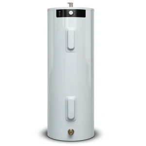 Vertical Central Water Heater Ruud Brand 80 GAL Stainless Steel Model PE2 80 3 4.5 kW