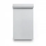 Wallpaper, plain design, size 15.6 m x 106 cm, light gray color
