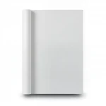 Plain Wallpaper, Smoky white color, Size 15.6m×100cm