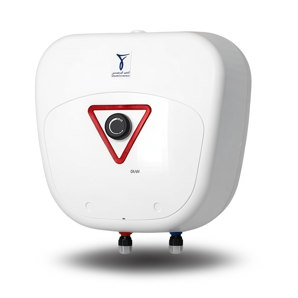 Electric Quad 10 Water Heater 10 Liter Capacity White, 1200 WATT | Saudi Ceramics
