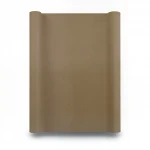 Plain wallpaper, brown color, size 15.6 m x 100 cm