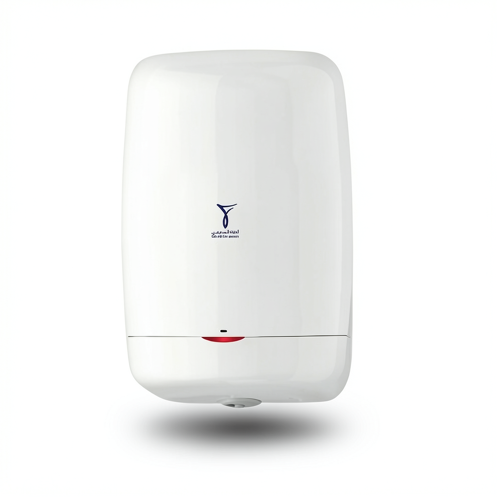 Vertical Electric Water Heater 15 Liter 295 mm White 1200 W 220/240 V | Saudi Ceramics