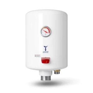 Vertical Electric Water Heater 30 Liter 383 mm Height White 1200W 220/240V | Saudi Ceramics