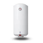 Vertical Electric Water Heater 80 Liter White, 1200 kW, Height 769 mm | Saudi Ceramics