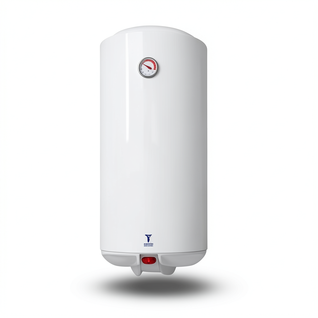 Vertical Electric Water Heater 80 Liter White, 1200 kW, Height 769 mm | Saudi Ceramics