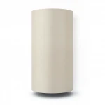 Plain wallpaper, beige color, size 15.6 m x 100 cm