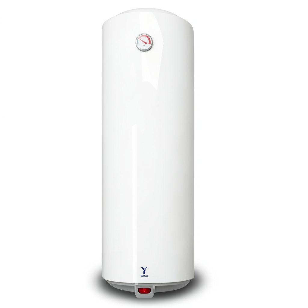 Vertical Electric Water Heater 150 Liter Height 1330 mm White | Saudi Ceramics