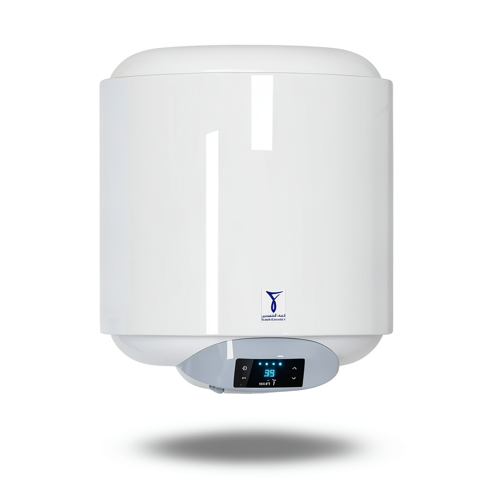Vertical Electric Water Heater 50 Liter 2000 WATT 220/240 V White | Saudi Ceramics