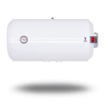 Horizontal Electric Water Heater 100 Liter Capacity 445 mm Height White, 1500 WATT 220/240 Volt | Saudi Ceramics