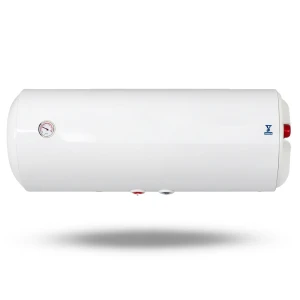 Horizontal Electric Water Heater 150 Liter Capacity 1330 mm Width White 1500 WATT 220/240 Volt | Saudi Ceramics