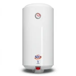 Vertical Electric Water Heater 100 Liter Capacity White, 1500 WATT 220/240 V | Saudi Ceramics
