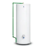 Vertical Electric Water Heater 150 Liter Height 1130 mm White 4000 WATT 220/240 V | Saudi Ceramics