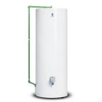 Vertical Electric Water Heater 300 Liter 560 mm White 4500 WATT | Saudi Ceramics
