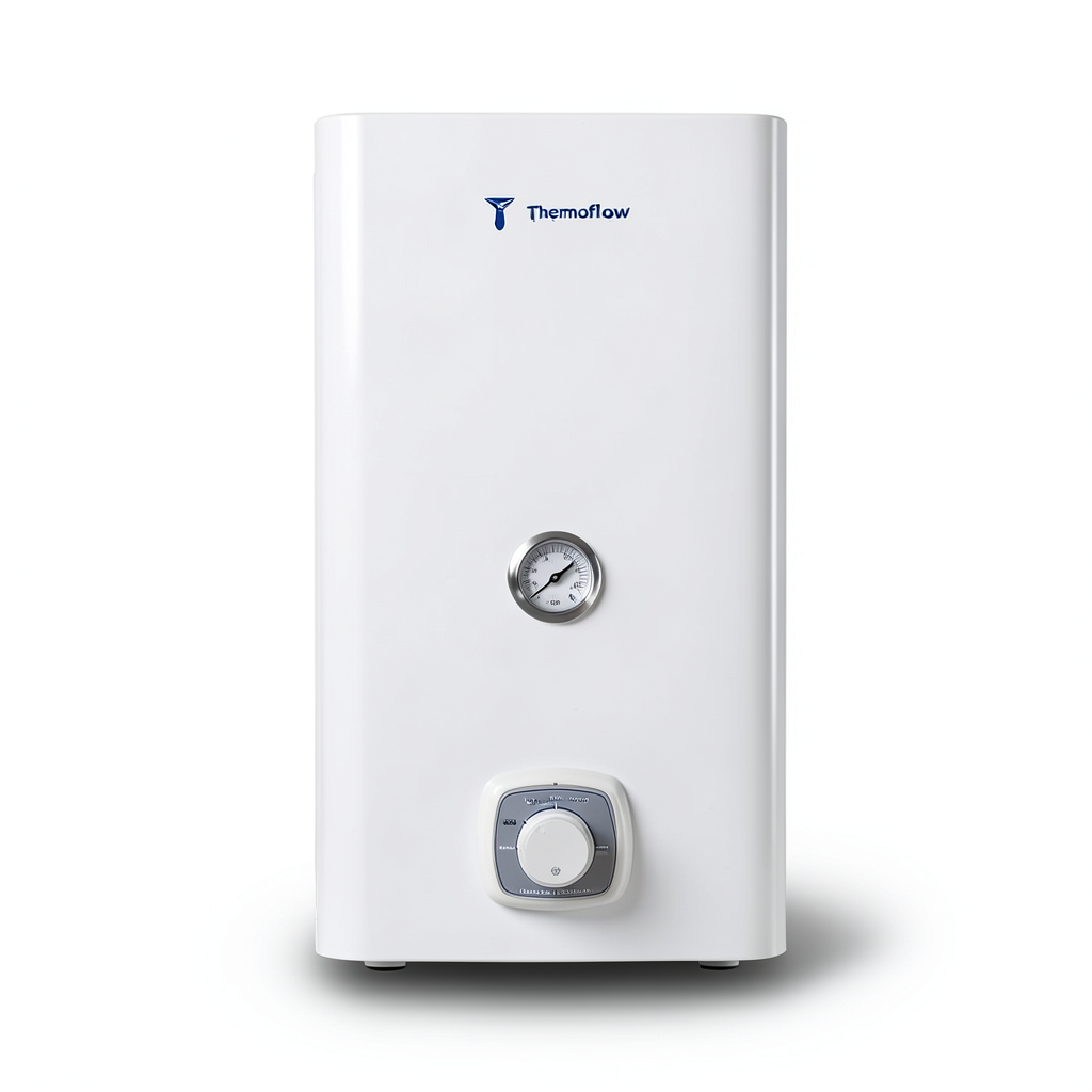 Vertical Electric Water Heater 240 Liter Capacity 1650 mm Width, 3000 W, 220/240 V | Saudi Ceramics