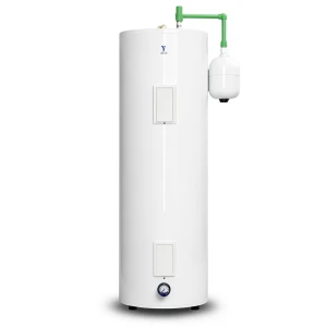 Vertical Central Water Heater Capacity 150 Liter White, 2×3.8 kW 220/240 Volt | Saudi Ceramics